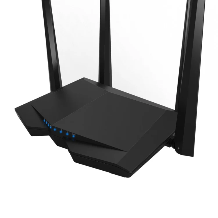 Tenda AC6 AC1200 Smart Dual-Band Wireless Router 5GHz 867Mbps + 2.4GHz 300Mbps WiFi Router with 4*5dBi External Antennas(Black) - Image 4