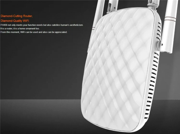 Tenda FH456 Wireless 2.4GHz 300Mbps WiFi Router with 4*5dBi External Antennas(White) - Image 6