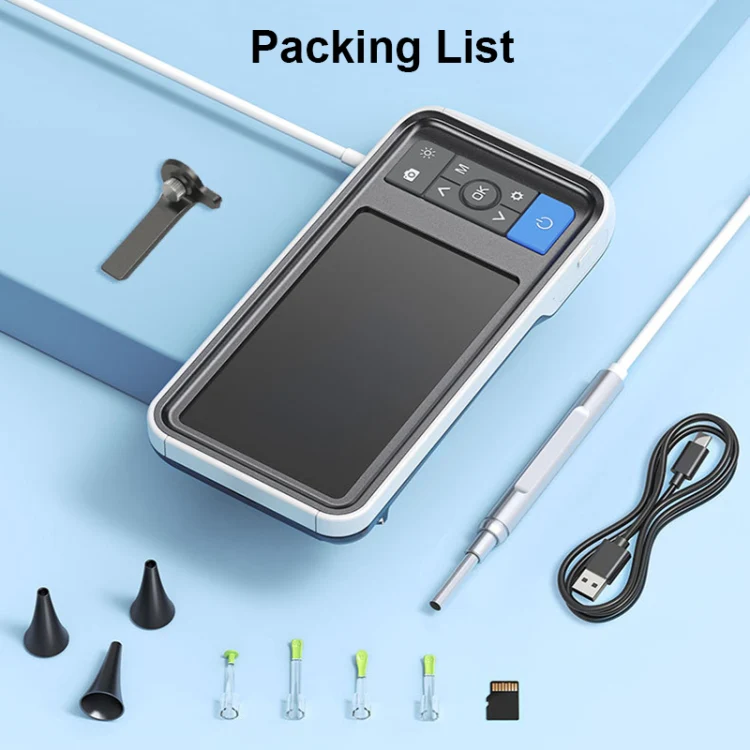 TESLONG MS450 4.5 inch HD Smart Screen Otoscope with 32GB Memory Card - Image 7