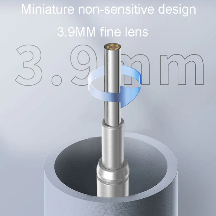 Teslong MS500 5 Inch HD Screen Illuminated Ear Pickers 3.9mm Diameter Visual Ear Care Tool - Image 4