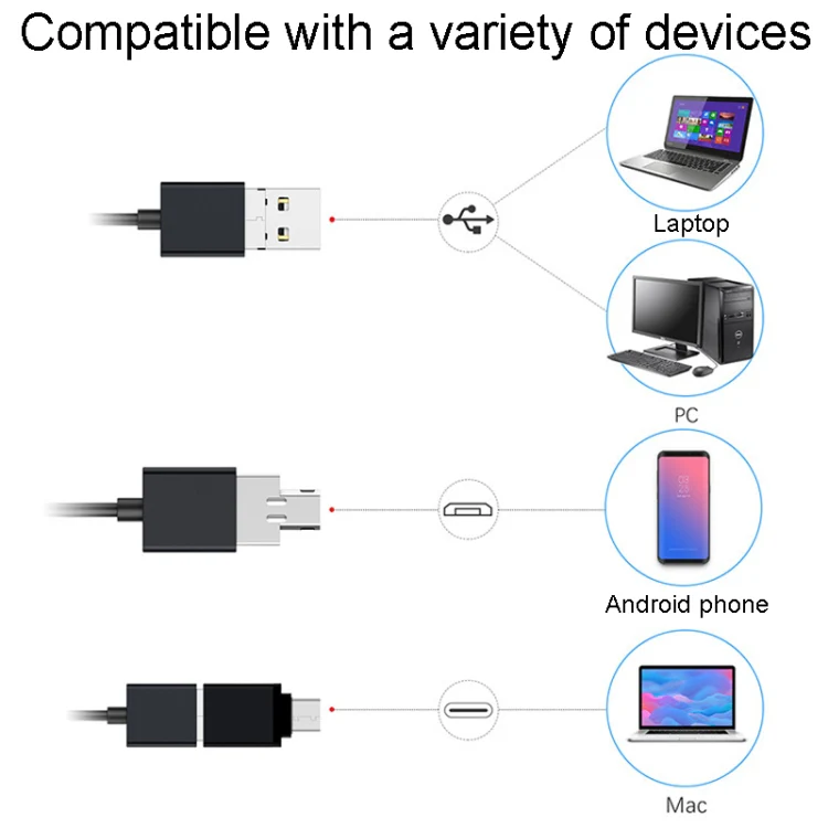 Teslong NTC125 5M 3 In 1 USB Phone Borescope For Auto Repair 500W Pixel Auto Focus - Image 7
