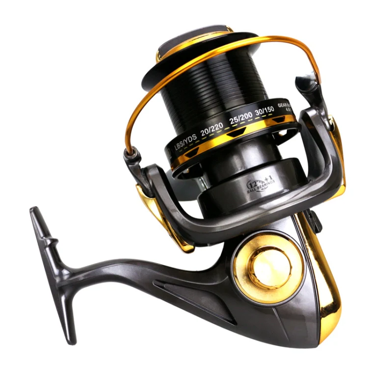 TF11000 Long-distance Casting Reel Large Gapless Sea Rod Fishing Reel Spinning Reel - Image 3