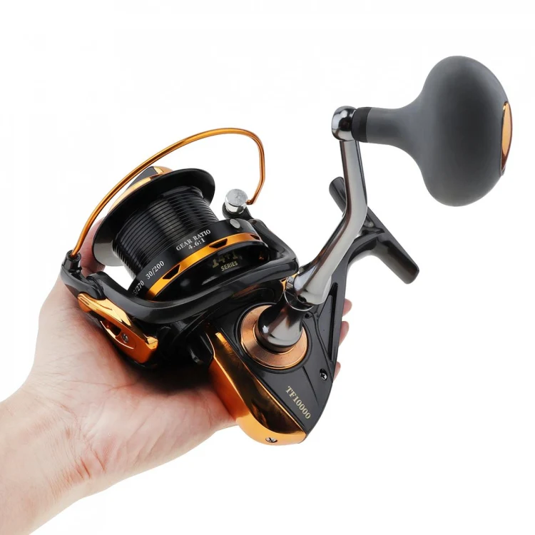 TF9000 Long-distance Casting Reel Large Gapless Sea Rod Fishing Reel Spinning Reel - Image 7