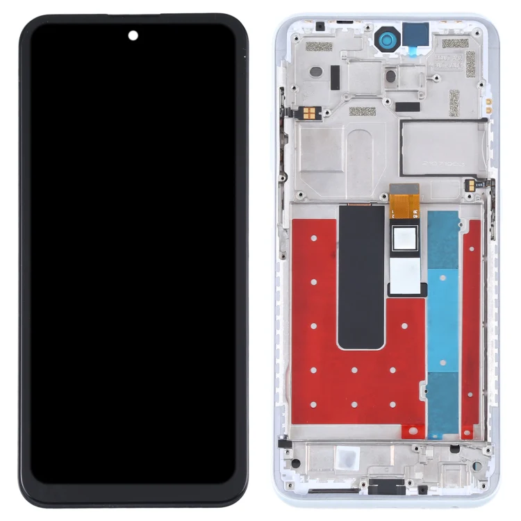 TFT LCD Screen for Nokia X10 TA-1350 TA-1332 Digitizer Full Assembly with Frame (White) - Image 2