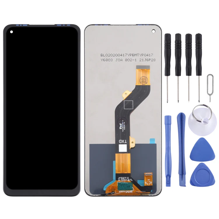 TFT LCD Screen for Tecno Pova LD7 with Digitizer Full Assembly - Image 2