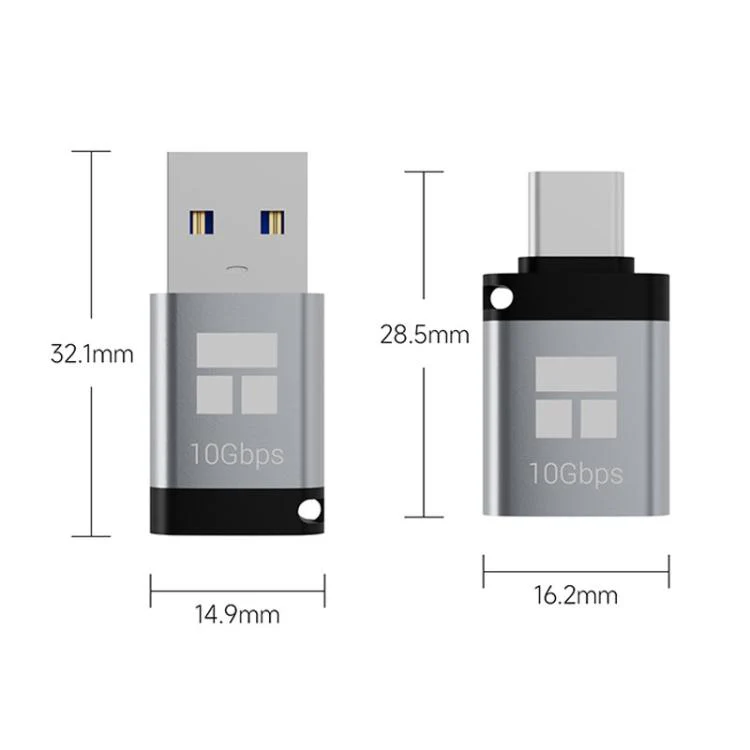 THERMALRIGHT DCA02 Series Adapter Type-C to USB-A Adapter(Grey) - Image 12