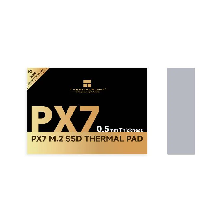 THERMALRIGHT PX7 M.2 SSD Thermal Silicone Pad, Thickness:0.5mm(Grey)