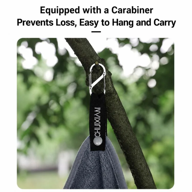 Thick Water Wiping Fishing Towel with Carabiner Fish Handling Cloth, Style:Single-layer - Image 10