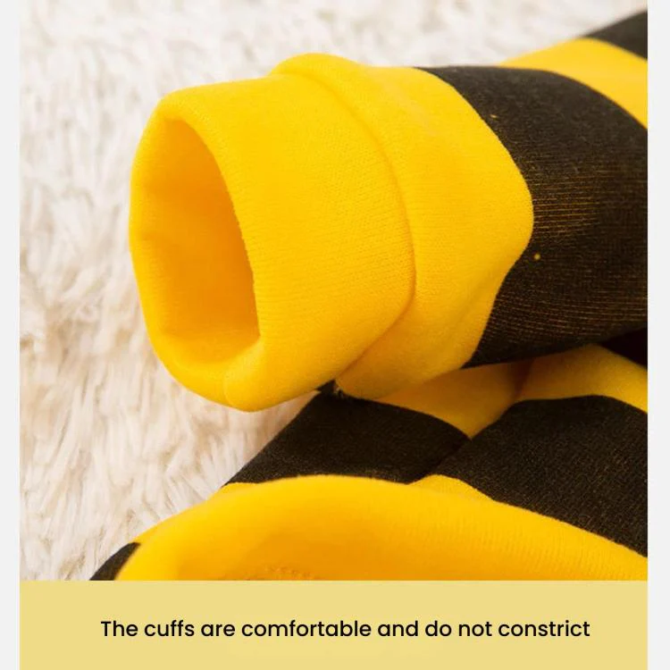 Thickened Leash-Friendly Dog Coat For Fall & Winter Bee-Themed Cat Clothing, Size: XL - Image 4