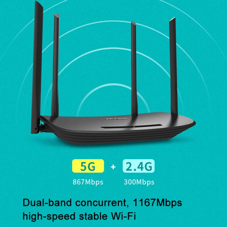 TP-LINK TL-WDR5620 AC1200 5G/2.4G Dual-Band Gigabit Wireless Router,CN Plug With 1m Network Cable - Image 4