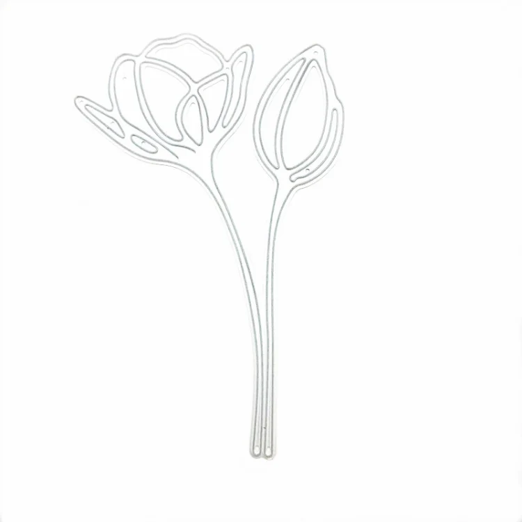 Tulip Petals Handicraft Embossing Cutting Die - Image 2
