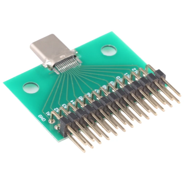 Type C Male Test Board USB 3.1 with PCB Board 24P+2P Connector - Image 2