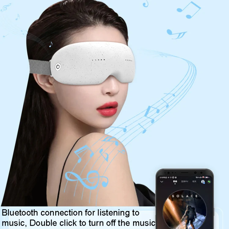 uEye2 Bluetooth Music Eye Massager Hot Vibration Eye Care Instrument(Rhythm) - Image 8