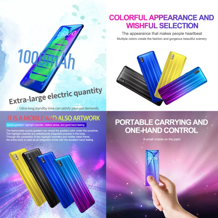 Ulcool V99, 1.54 inch, MTK6261D, Support Bluetooth Sync, Bluetooth Dial, FM, Anti-lost, GSM, Dual SIM (Gold) - Image 4