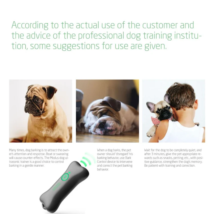 Ultrasonic Automatic Dog Barking Device Handheld Dog Training Device Dog Repellent - Image 7
