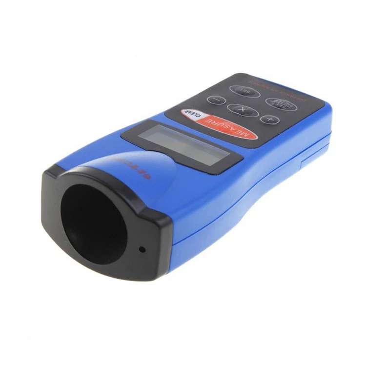 Ultrasonic Laser Point LED Distance Measure Meter Tool(Blue) - Image 3