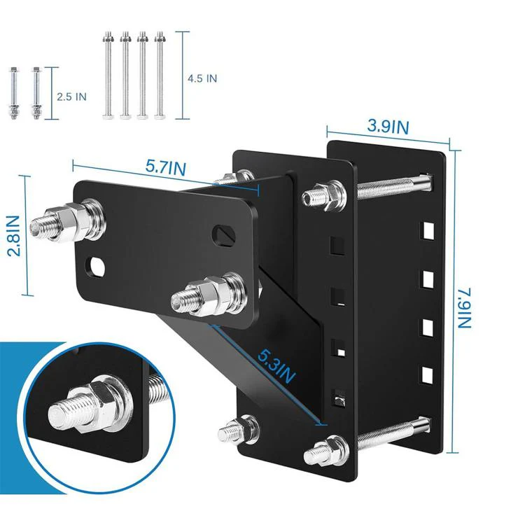Universal Metal Spare Tire Carrier For Cars Unlocked Trailer Spare Tire Mount Trailer Accessory - Image 2