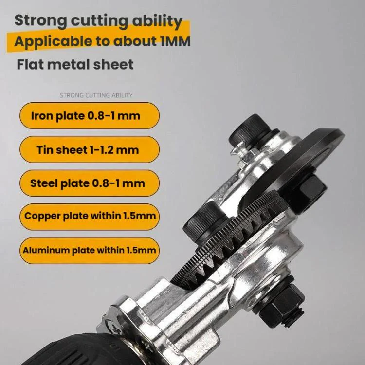 Universal Sheet Metal Cutter Electric Drill Iron Shear Conversion Shears - Image 3