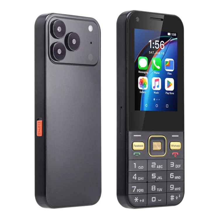UNIWA F26 Pro Key Phone, 2GB+16GB, 2.8 inch Touch Screen Android 8.1 Mediatek MT6737M Quad Core, 23 Keys, Dual SIM, Network: 4G, Support Whatsapp, Youtube(Blue) - Image 2