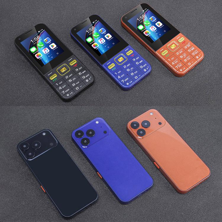 UNIWA F26 Pro Key Phone, 2GB+16GB, 2.8 inch Touch Screen Android 8.1 Mediatek MT6737M Quad Core, 23 Keys, Dual SIM, Network: 4G, Support Whatsapp, Youtube(Orange) - Image 10
