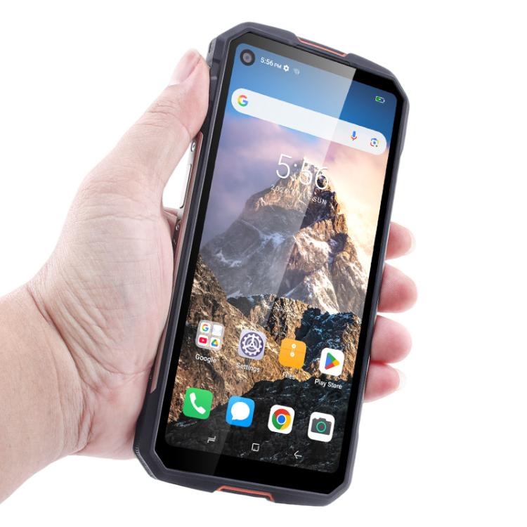 UNIWA F915 Rugged Phone, 4GB+64GB, 6.28 inch Android 160 Unisoc T310 Quad Core, Network: 4G, NFC, Plug:UK Plug(Black Orange) - Image 4