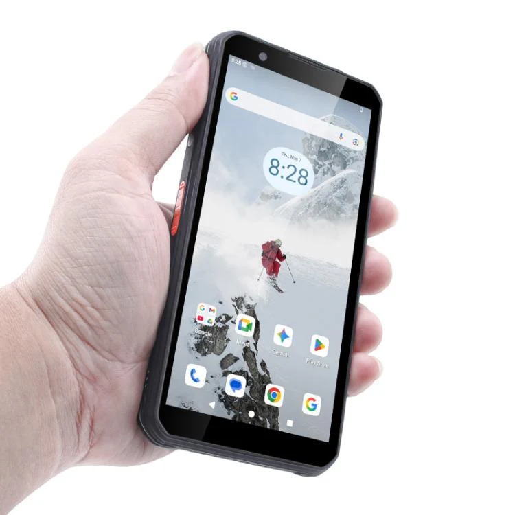 UNIWA F999 Rugged Phone, 4GB+64GB, 5.33 inch Android 16.0 Unisoc T615 UMS9230E Octa Core, PTT Button, Network: 4G, NFC, Plug:UK Plug(Black Green) - Image 4