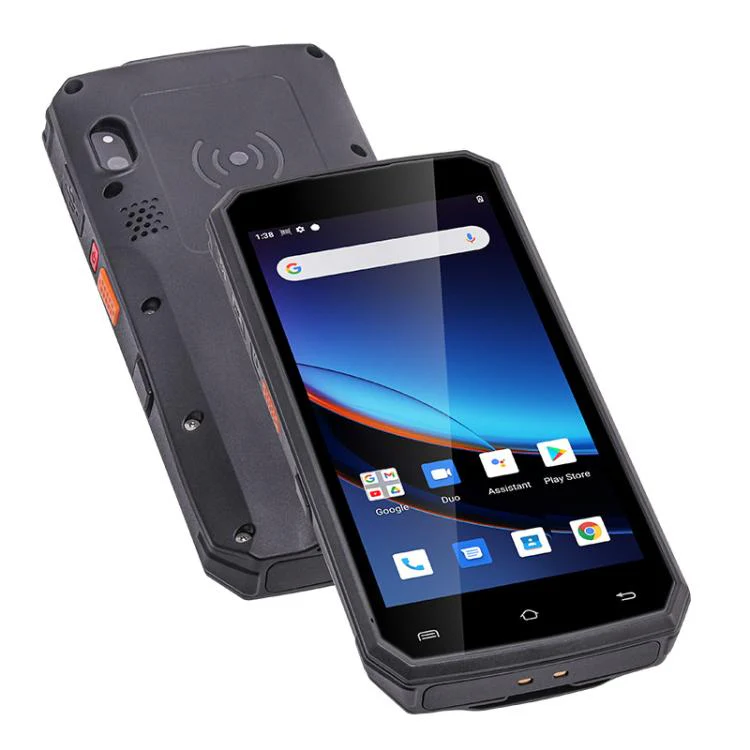 UNIWA M580S Rugged Phone, 4GB+64GB, 5.5 inch Android 10 MediaTek MT6761 Quad Core, OTG, Network: 4G, EU Plug (Black) - Image 4