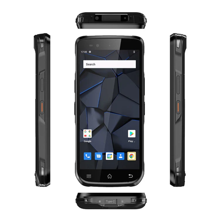 UNIWA M600 IP67 Rugged Phone, 4GB+64GB, 6 inch Android 12, MediaTek MT6762 Octa Core, Network: 4G, EU Plug (Black) - Image 4