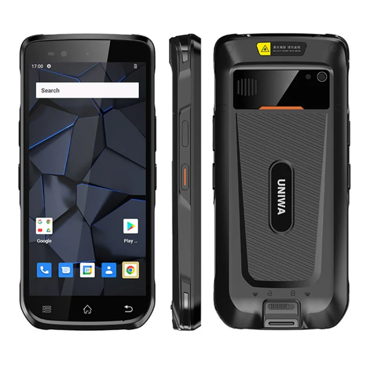 UNIWA M600 IP67 Rugged Phone, 4GB+64GB, 6 inch Android 12, MediaTek MT6762 Octa Core, Network: 4G, UK Plug (Black)