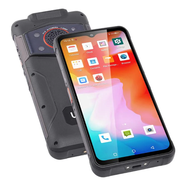 UNIWA NR6600 Rugged Phone, 12GB+256GB, 6.6 inch Android 12.0 MediaTek Dimensity 7050 Octa Core, 8000mAh Battery, Network: 5G, NFC, PTT, OTG, Plug:AU Plug(Black) - Image 3