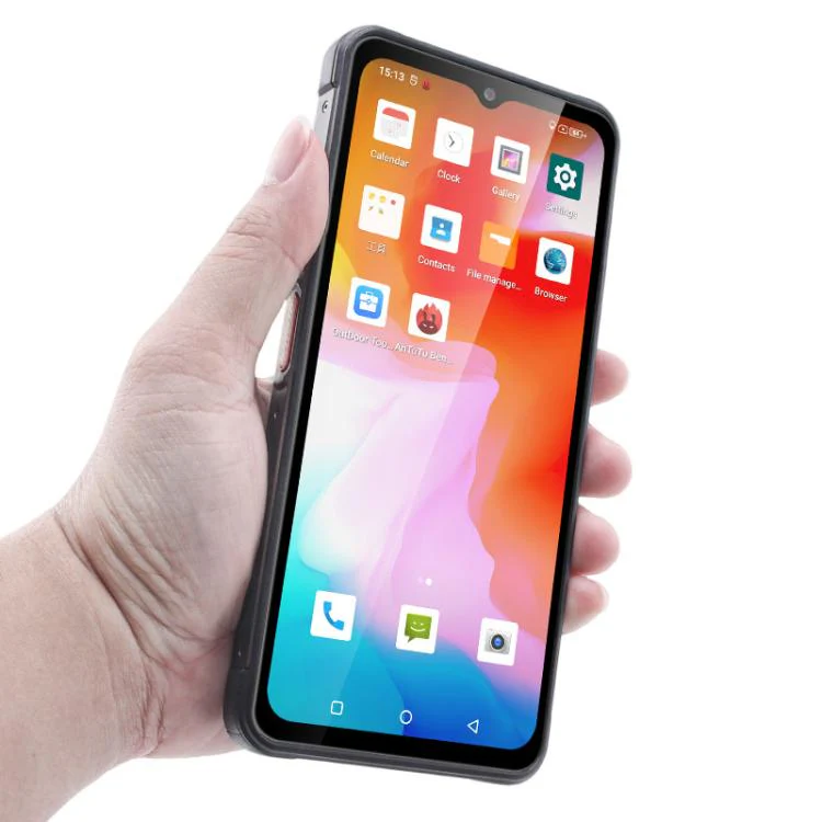 UNIWA NR6600 Rugged Phone, 12GB+256GB, 6.6 inch Android 12.0 MediaTek Dimensity 7050 Octa Core, 8000mAh Battery, Network: 5G, NFC, PTT, OTG, Plug:AU Plug(Black) - Image 4