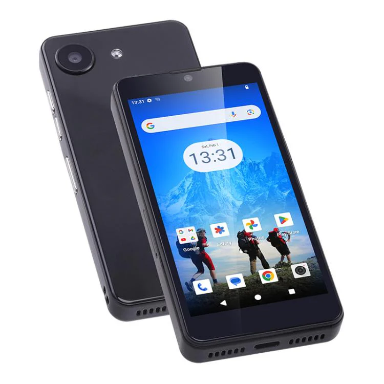 UNIWA Q999, 4GB+64GB, 4.0 inch Android 14.0 Unisoc T606 Octa Core, Network: 4G, OTG, Plug:EU Plug(Black) - Image 3