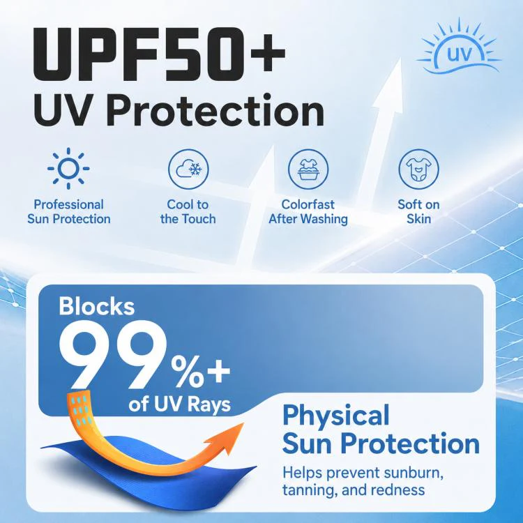 UPF50+ Cooling Fiber Lightweight Breathable Sun Protection Coat, Size:3XL(Camellia Pink) - Image 4