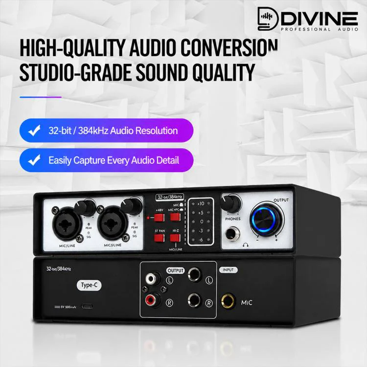 UR22MK Multi-function Professional Mixer External Live Streaming Sound Card(Black) - Image 4