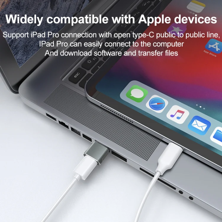 USB 2.0 Male To USB-C / Type-C Female Adapter, Support Charging & Transmission Data(Silver) - Image 7