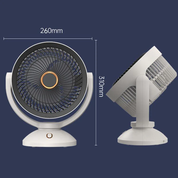 USB Air Circulation Fan Office Desktop Small Fan, Style: Rechargeable - Image 19