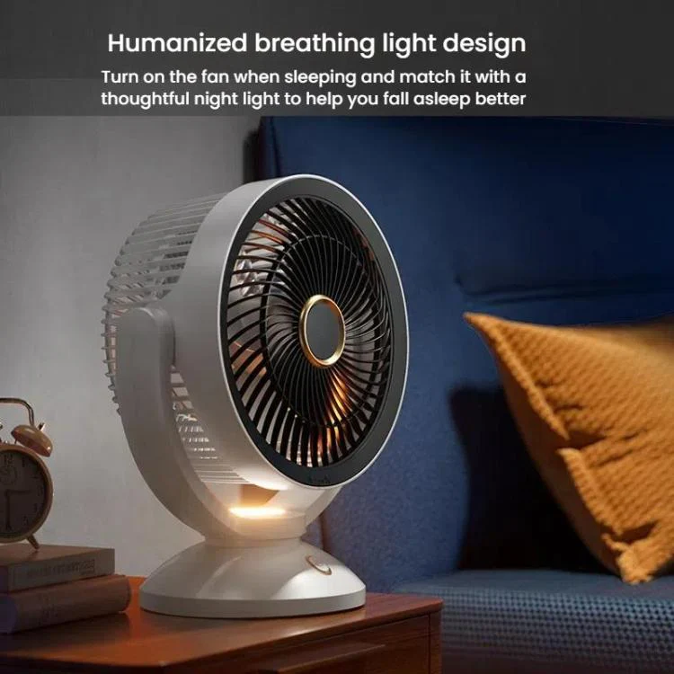 USB Air Circulation Fan Office Desktop Small Fan, Style: Rechargeable - Image 7