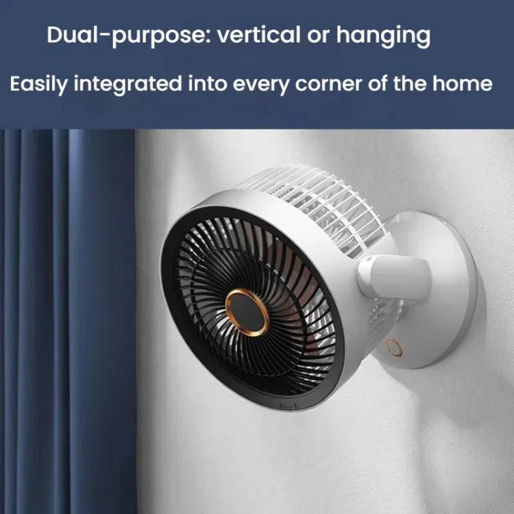 USB Air Circulation Fan Office Desktop Small Fan, Style: Rechargeable - Image 8