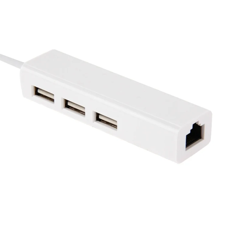 USB-C / Type-C 3.1 to 3 Ports USB HUB + Ethernert Adapter, For Galaxy S8 & S8 + / LG G6 / Huawei P10 & P10 Plus / Xiaomi Mi6 & Max 2 and other Smartphones - Image 4