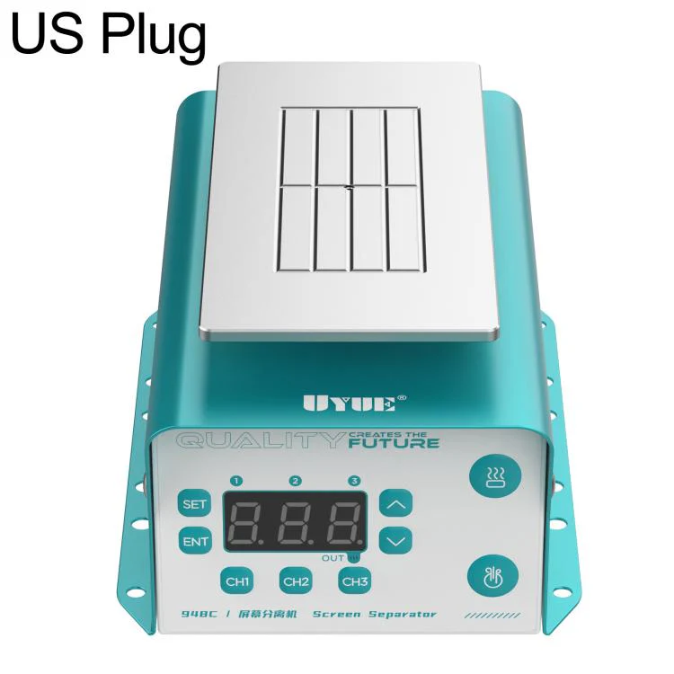 UYUE 948C 7-inch LCD Constant Temperature Heating Separation Machine, Plug:US Plug