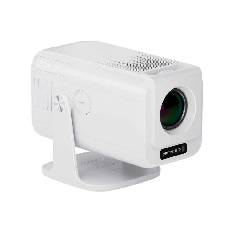 V1 Auto-focus 3 inch LCD 1920x1080P 270ANSI Android 13 OS Portable Smart Projector, Plug Type:AU Plug(White) - Image 3