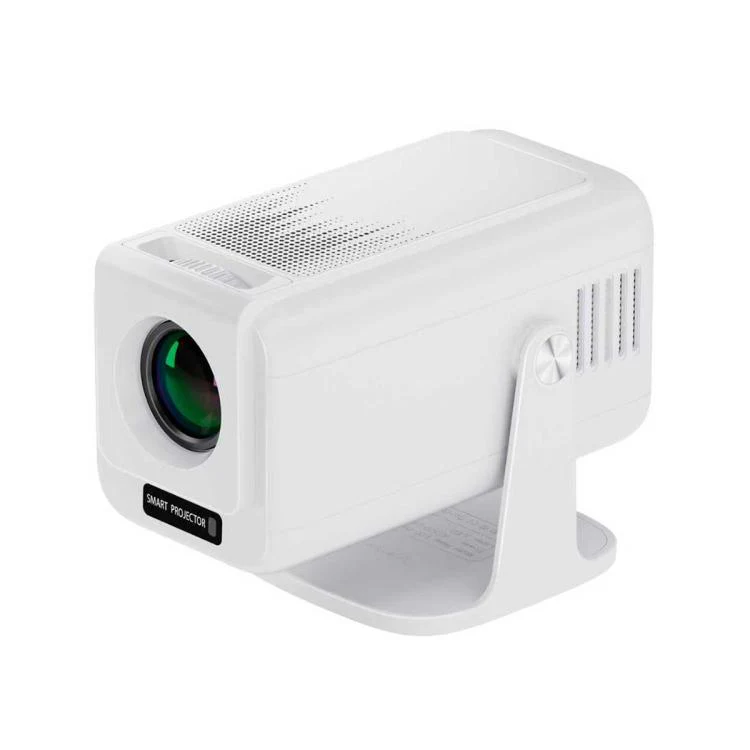 V1 Manual Focus 3 inch LCD 1920x1080P 270ANSI Android 13 OS Portable Smart Projector, Plug Type:US Plug(White) - Image 4