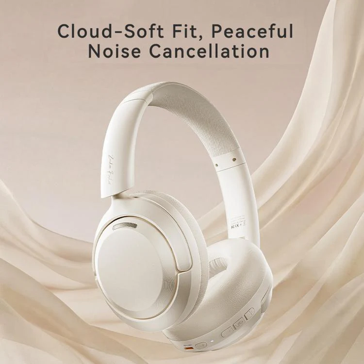 V10 Over-Ear Active Noise Reduction Wireless Bluetooth Headset(Pink) - Image 2