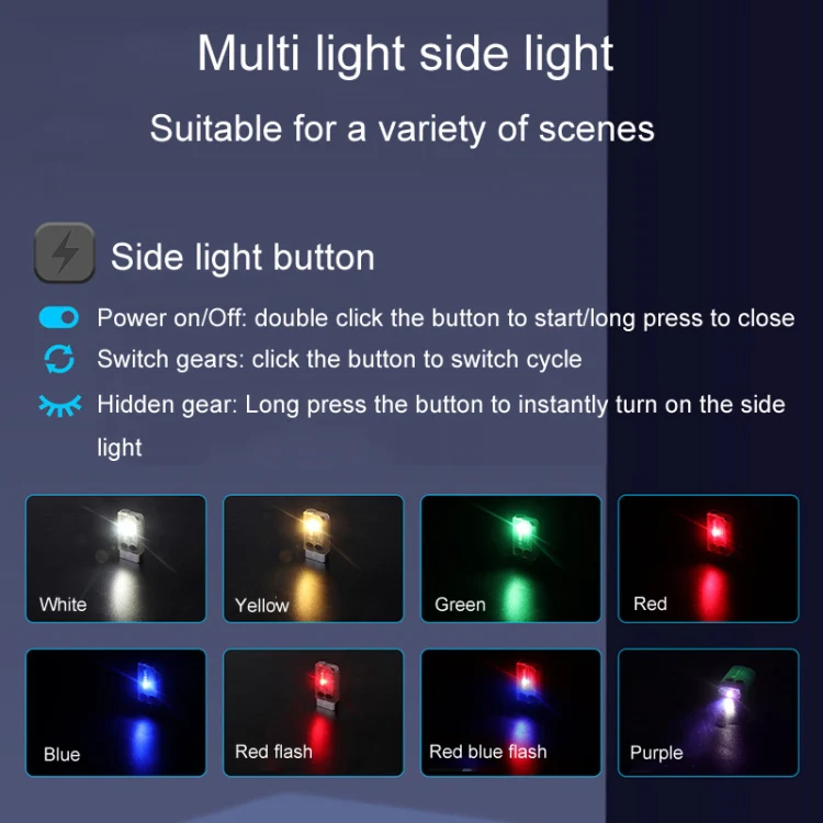 V10 Portable Keychain Light USB Rechargeable Bright Mini Flashlight(Black) - Image 14