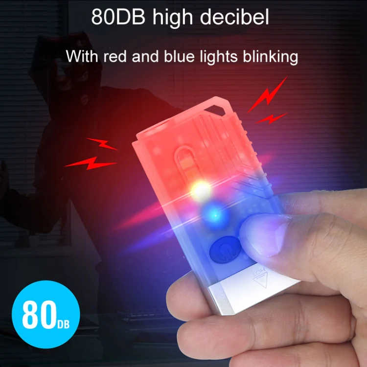 V10 Portable Keychain Light USB Rechargeable Bright Mini Flashlight(Black) - Image 16