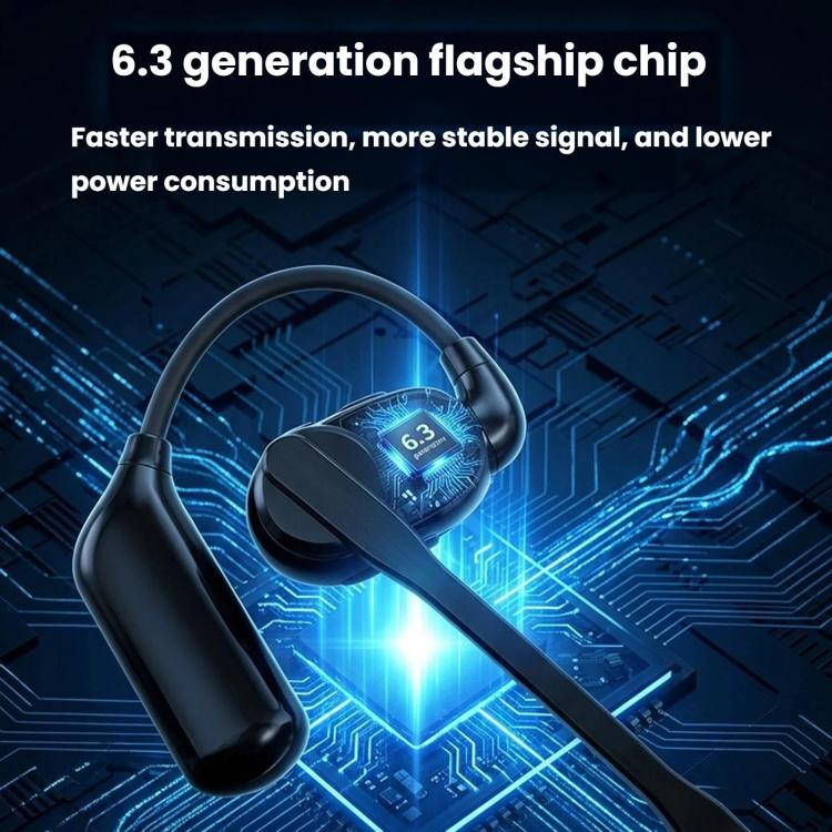 V2 Ear-Hook Rotatable Bluetooth Earphone HD Noise Reduction Rainproof Earphone - Image 3