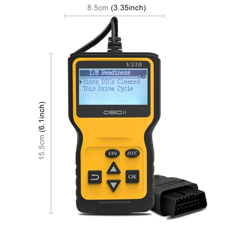 V310 Car Handheld V1.1 OBD2 Fault Detector OBD2 Diagnostic Tool - Image 4