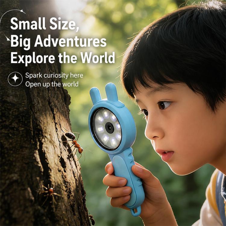 V37 200X 2-inch IPS Screen Children Handheld Smart Magnifier(Pink) - Image 12