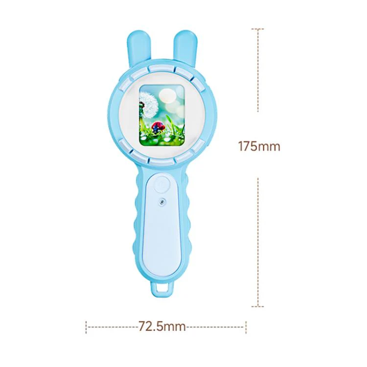 V37 200X 2-inch IPS Screen Children Handheld Smart Magnifier(Pink) - Image 5