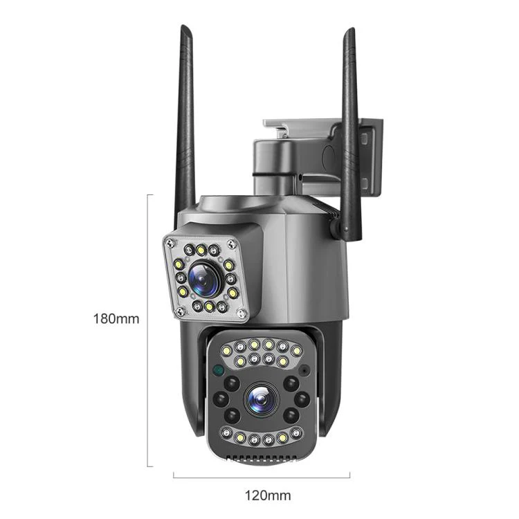 V380 Pro 2MP Dual Lens Panoramic Surveillance HD WiFi Camera(UK Plug) - Image 2